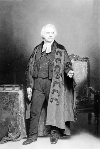 Thomas Chalmers, grabado por James Faed, 1849 de John Faed