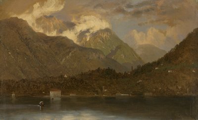 lago de como de John Ferguson Weir