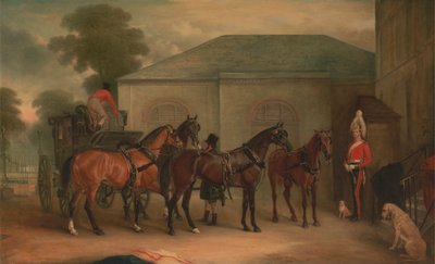 El arrastre de Sir Watkin Williams Wynn de John Ferneley
