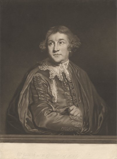 David Garrick en el personaje de "Kitely de John Finlayson