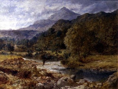 Moel Siabod desde Capel Curig, Gales del Norte de John Finnie