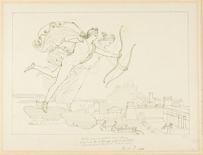 Apolo y Diana de John Flaxman
