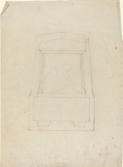 Diseño para un monumento de John Flaxman