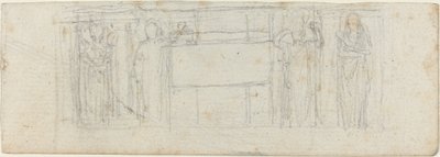 Diseño para un monumento de John Flaxman
