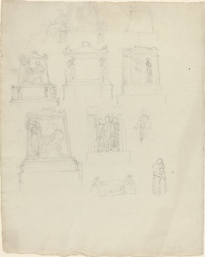 Diseños para Monumentos de John Flaxman