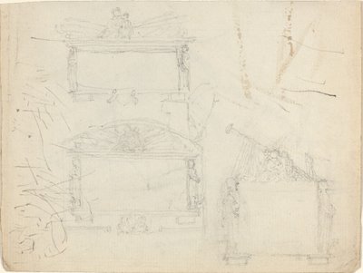 Diseños para monumentos de John Flaxman