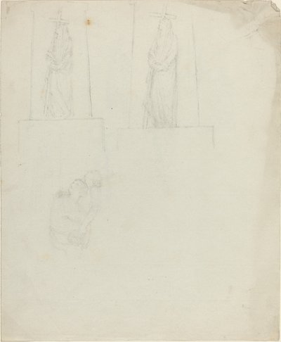 Diseños para un monumento [recto y verso] de John Flaxman