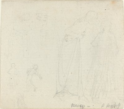Estudios de figuras de John Flaxman