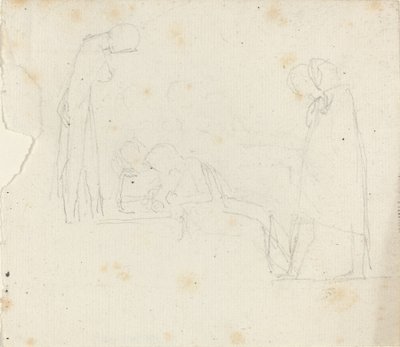 Grupo de cinco figuras de John Flaxman