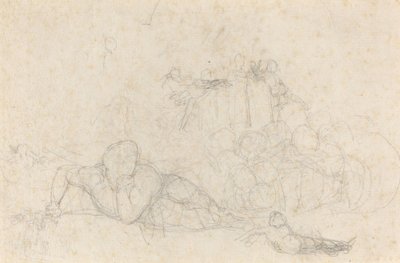 Hoja de estudios de John Flaxman