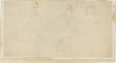 Hoja de Estudios de John Flaxman