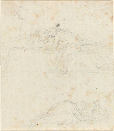 Hoja de estudios de John Flaxman