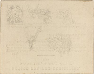 Hoja de estudios de John Flaxman