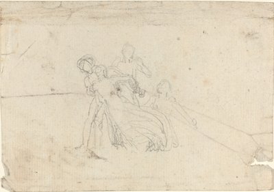 Hoja de estudios de John Flaxman