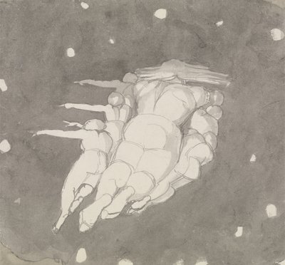 La creación de los cielos, c.1790 de John Flaxman