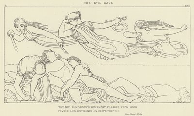La raza malvada de John Flaxman