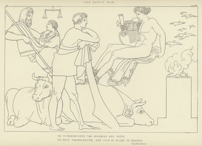 El hombre feliz de John Flaxman
