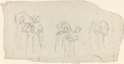 Tres grupos de bailarines de John Flaxman