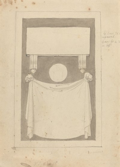 Tres Campos de Inscripción de John Flaxman