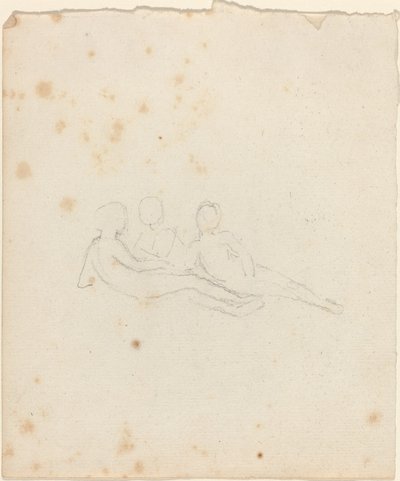 Tres Figuras Femeninas Reclining de John Flaxman