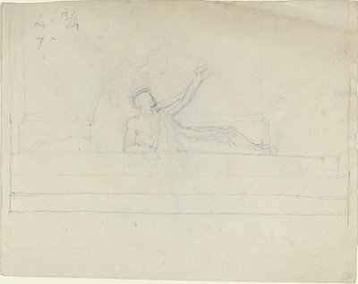 Dos figuras clásicas griegas de John Flaxman