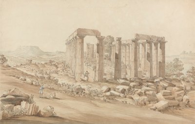 Templo de Apolo Epicurio en Bassai, Phigalea de John Foster
