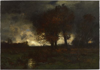 Un día tormentoso, 1887 de John Francis Murphy