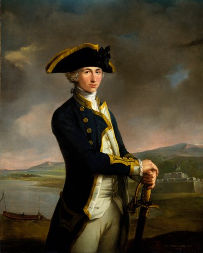 Capitán Horatio Nelson (1758-1805) de John Francis Rigaud