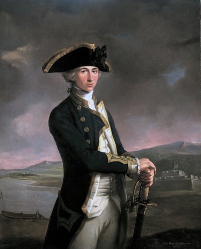 Retrato de Horatio Nelson (1758-1805) de John Francis Rigaud