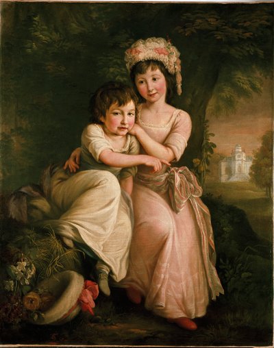 Stephen Peter Rigaud y Mary Anne Rigaud, antes de 1778 de John Francis Rigaud