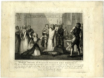 Las últimas horas de María Estuardo, Reina de Escocia de John Francis Rigaud