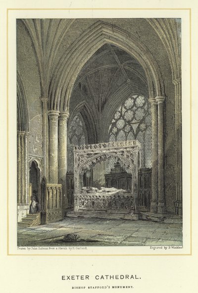 Catedral de Exeter, Monumento del Obispo Stafford de John Francis Salmon