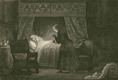 Judith Malmayus meditando el Asesinato de Amabel de John Franklin