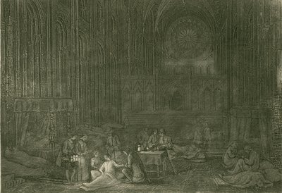 San Pablo convertido en una casa de peste de John Franklin
