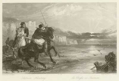 Caza de salmones de John Franklin