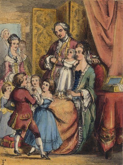 La Familia de Jorge III de John Franklin