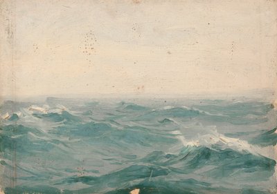Paisaje marino, c.1900 (óleo sobre lienzo) de John Fraser