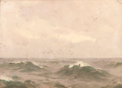Paisaje marino, c.1900 (óleo sobre lienzo) de John Fraser