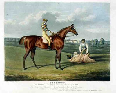 Barefoot, el ganador del Gran St. Leger en Doncaster de John Frederick Herring Snr
