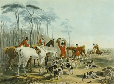 La muerte (grabado por Huffman y Mackrill) de John Frederick Herring Snr