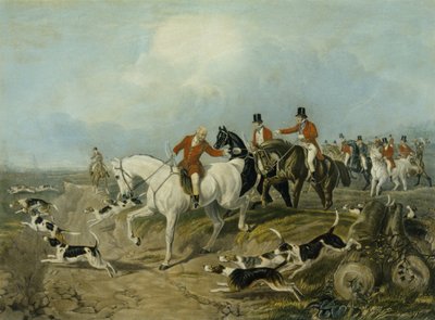 El hallazgo, grabado por Huffman y Mackrill de John Frederick Herring Snr