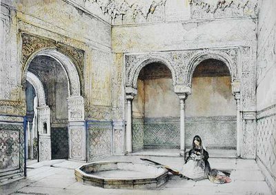 Interior del Salón de los Abencerrajes, de 