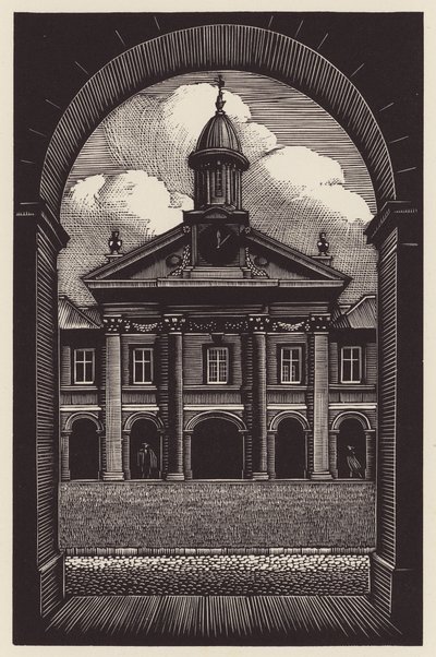Cambridge: Emmanuel (xilografía) de John Frederick Greenwood
