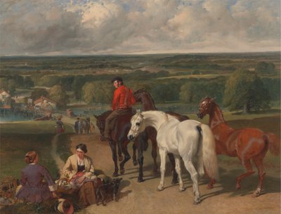Ejercicio de los caballos reales de John Frederick Herring