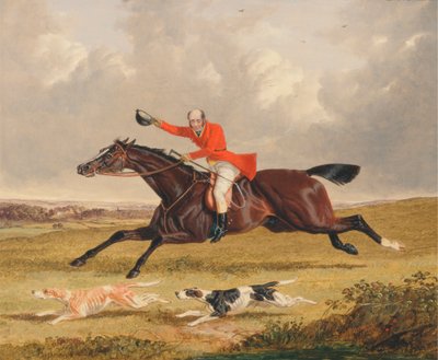 Caza del zorro: Alentar a los sabuesos de John Frederick Herring