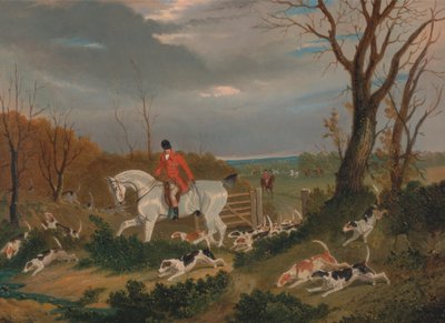 La Caza de Suffolk: A cubierto cerca de Herringswell de John Frederick Herring