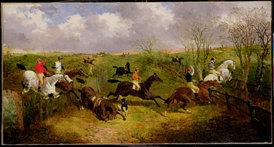 Una carrera de obstáculos de John Frederick Herring Jnr