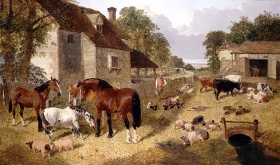 Escena de corral de John Frederick Herring Jnr