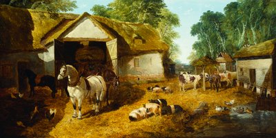 Granja de Meopham, 1857 de John Frederick Herring Junior