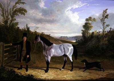 El mozo de cuadra Leslie de Benjamin Smith, con el cazador favorito 